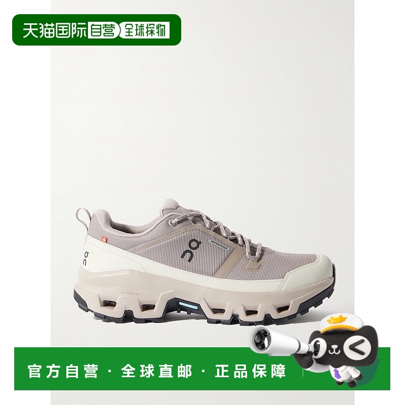 1h可退 香港直邮潮奢 On 男士 Cloudrock 橡胶边网纱登山运动鞋 3