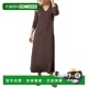 Dress 自营Lilla Neck Maxi brown 美国奥莱直发