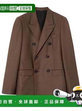 香港直邮Loro Piana 双排扣西装外套 FAP7500羊毛