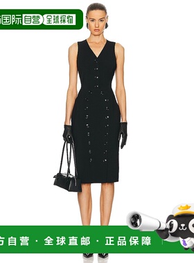 香港直邮潮奢 Alaia 女士 背心连衣裙 AA9R13165T471拼接