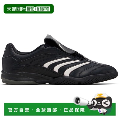 1h可退 香港直邮潮奢 Adidas 男士 黑色 Faux-Leather Predator S