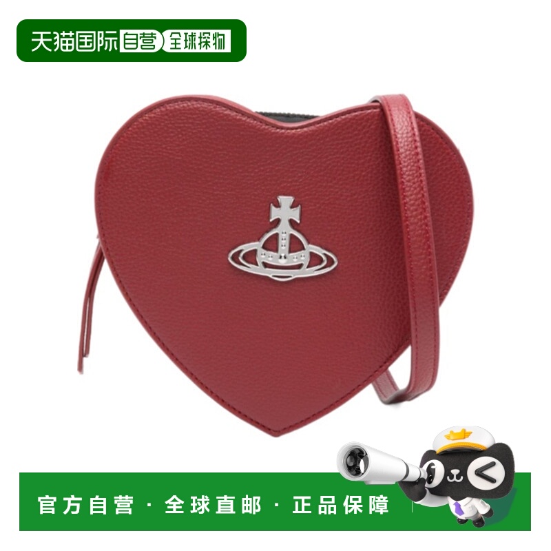 香港直邮Vivienne Westwood 心形球形饰牌单肩包 4803001KWS000D