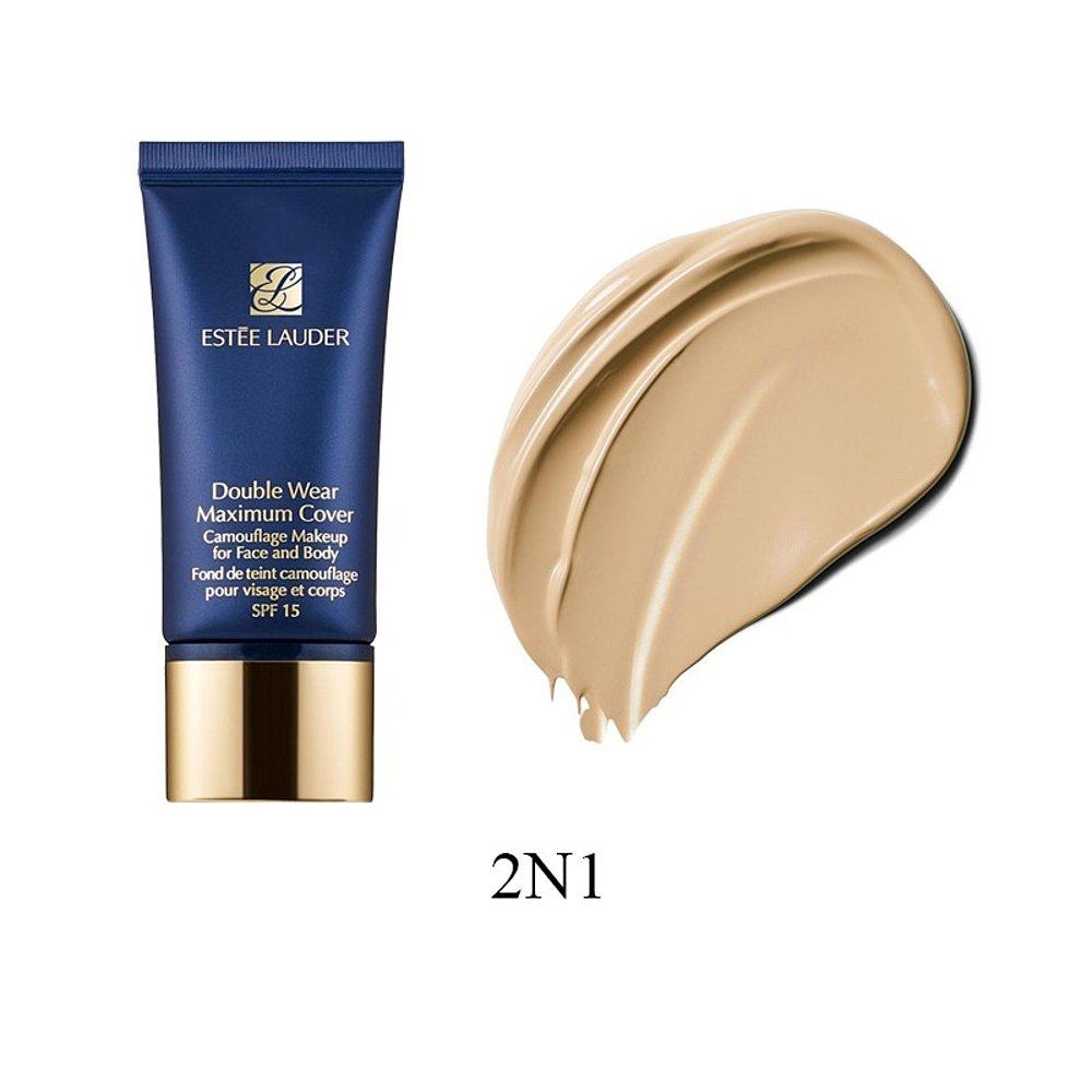 欧洲直邮Esteelauder雅诗兰黛遮瑕粉底液30g面部身体两用#2N1
