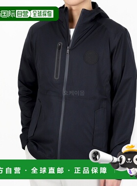 韩国直邮G/Fore高尔夫挡风连帽夹克衫黑色舒适百搭时尚外套正品