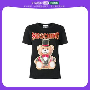 T恤 女士徽标短袖 Moschino 香港直邮潮奢