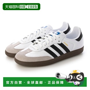 日本直邮 adidas SAMBA OG 运动鞋 [B75806] 白色/核心黑色/透明