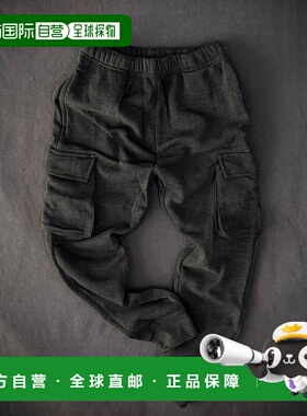 1h可退 日本直邮SHISKY 儿童 仿棉感 裏起毛 绗缝工艺 运动裤 544