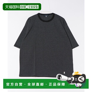 简约优雅刺绣Logo边条T恤 NUMBER男士 BN4614 日本直邮BACK 1h可退