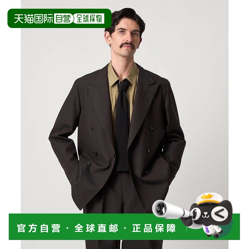 1h可退 日本直邮Steven Alan 羊毛牛津双排扣6粒扣西装夹克独特