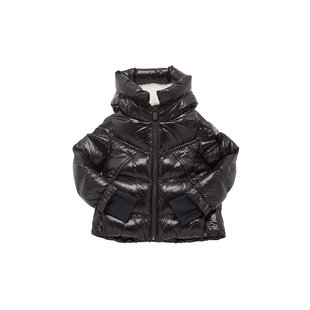 Moncler 潮奢 Grenoble 女童Vernayaz亮面尼龙滑雪羽绒服童装