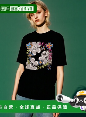 韩国直邮AECA WHITE 公用T恤AWCMSSBDTTSOV015C0BA CLOVER SOUL H