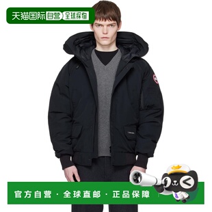 香港直邮潮奢 Canada Goose 加拿大鹅 男士 黑色 Chilliwack 飞行