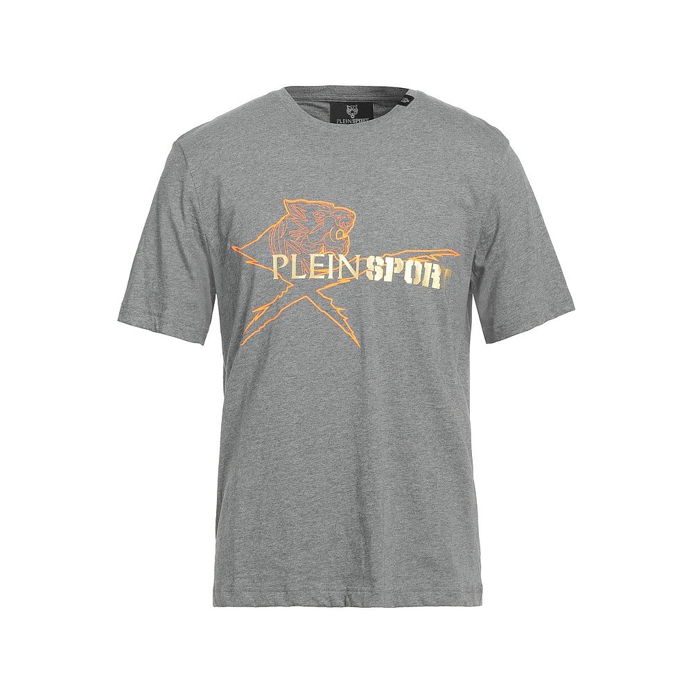 潮奢 Plein Sport男士 T恤 grey灰色舒适时尚