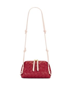 BOTTEGA VENETA 女士斜挎包 794258VCPPU6555 CO 红色
