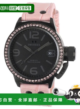 自营TW Steel Women's Canteen Black Dial Watch - black 美国奥