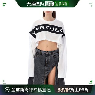 PROJECT 香港直邮Y 女士背心吊带 204TS013J127OPTICWHIT