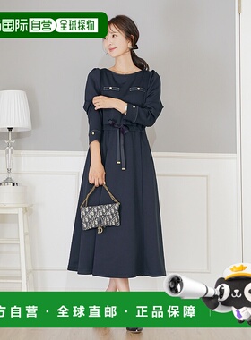 1h可退 日本直邮le reve vaniller 女士宽松显瘦 领口金扣假口袋