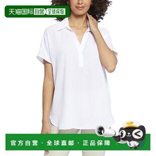 自营 NYDJ小贝基衬衫-白色 美国奥莱直发新款