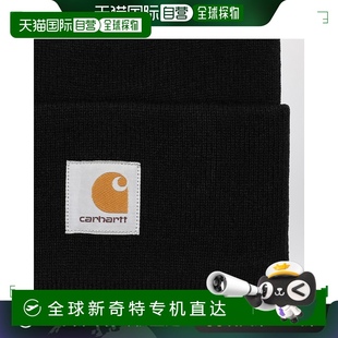 男士 patch CARHARTT 黑色徽標(biāo)軟帽 I020222PL8 WIP 香港直郵潮奢