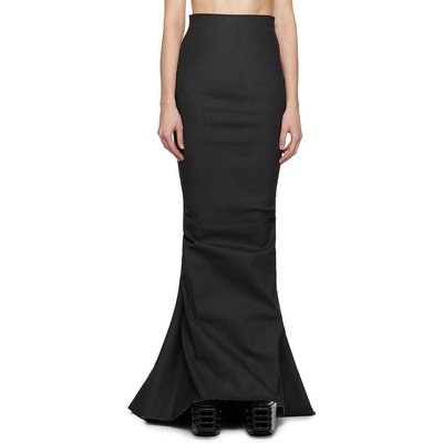 美国直邮RICKOWENS女士半身裙长款牛仔休闲百搭潮流时尚舒适女装