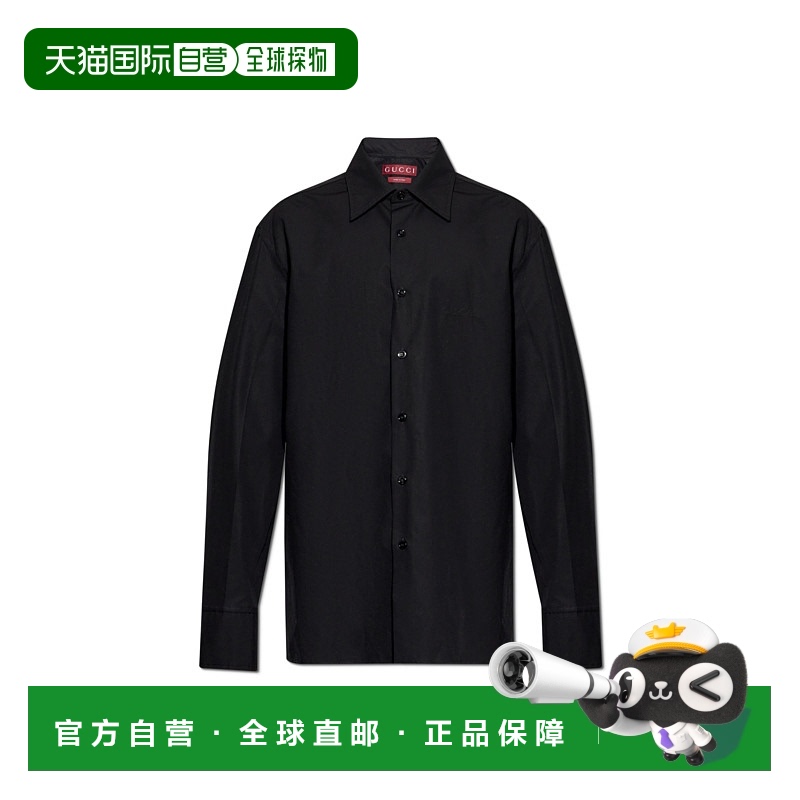 1h可退 欧洲直邮gucci 男士 衬衫古驰