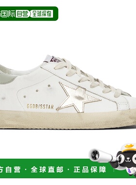 1h可退 香港直邮潮奢 GOLDEN GOOSE 女士 白色 Super-Star Classi