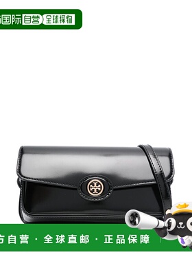 香港直邮TORY BURCH 女士斜挎包 161831001 SS2025 黑色 Robinson