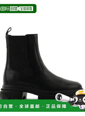 香港直邮HOGAN 女士靴子 HXW6740FM0IKXTB999 AW2025 黑色 Chelse