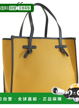 日本直邮GIANNI CHIARINI 手提包帆布黄色女式bs685022pe-grasaf