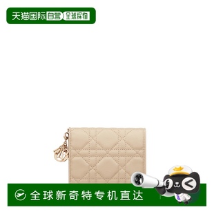Dior 欧洲直邮DIOR Lady 2025新品 迷你钱包 Gardenia