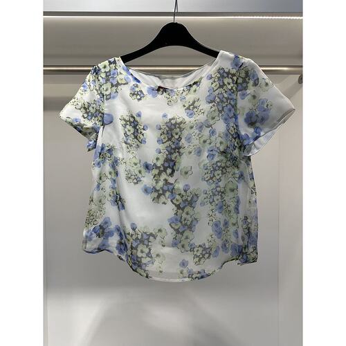 MAX MARA 女士衬衫 6191035106002 AW2024 灰色 短袖上衣