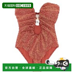 香港直邮ZIMMERMANN Plunge 女士 Deep 连体泳 Rhiannon 1h可退