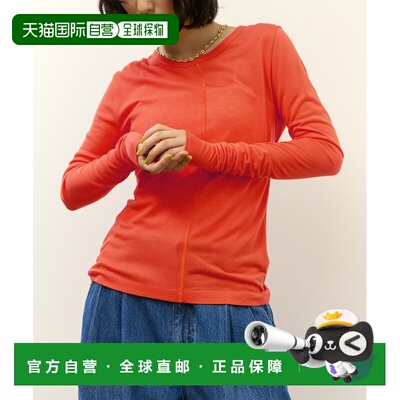 日本直邮Adam et Rope' 女士再生纤维混丝薄透长T恤 2026AGAM0614