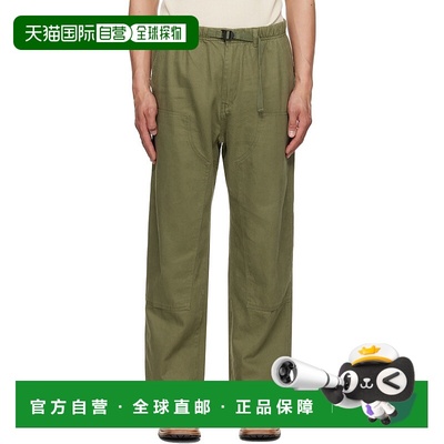 1h可退 香港直邮潮奢 CARHARTT WIP 男士 绿色 Crawford 长裤 I03