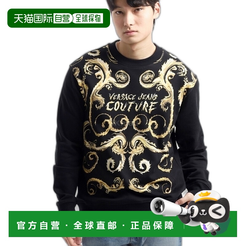 韩国直邮VERSACE Chromo Couture 常规版型运动衫 (77GAI3RB FS18