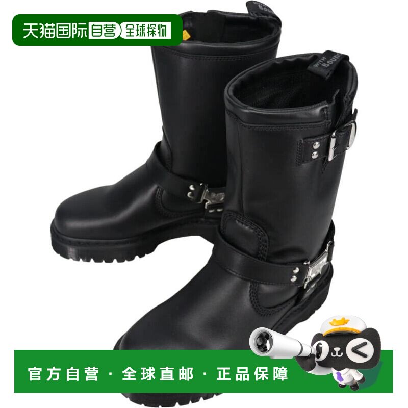 日本直邮Dr. Martens Aniston Hi靴子黑色32199001