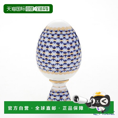 日本直邮Imperial Porcelain钴网复活节彩蛋俄罗斯餐具Imperial P
