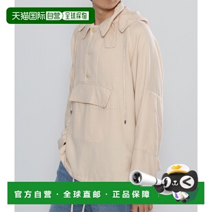 VIYELLA 外套 连帽拉链外 韩国直邮AURALEE 象牙白 透气羊毛