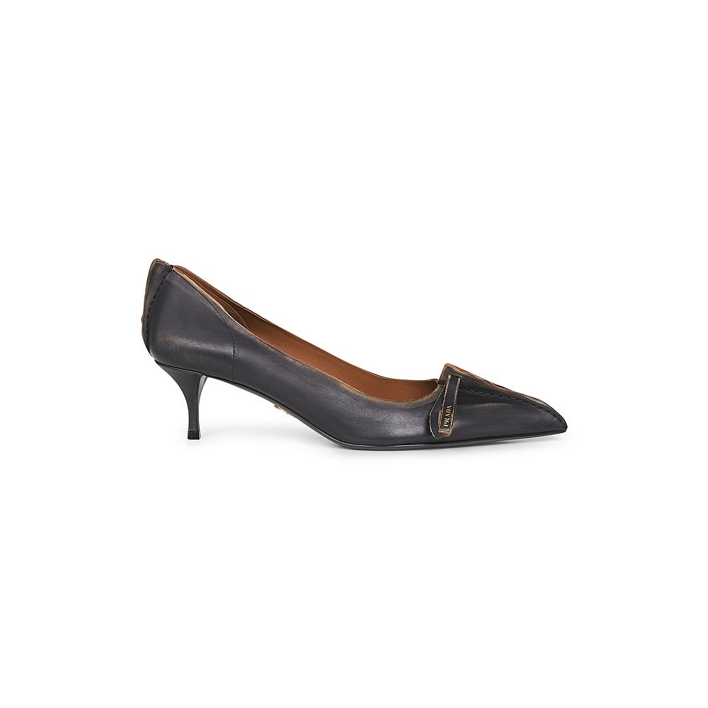 PRADA 女士高跟鞋 1I208OA055V69F0Y71 AW2025 黑色