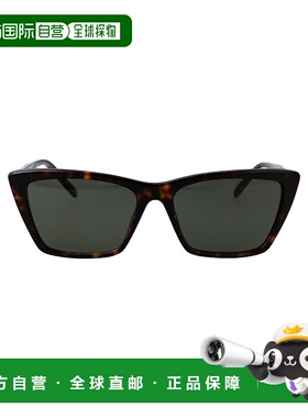 香港直邮SAINT LAURENT 女士眼镜 SL737MICATHIN002 CO 黑色