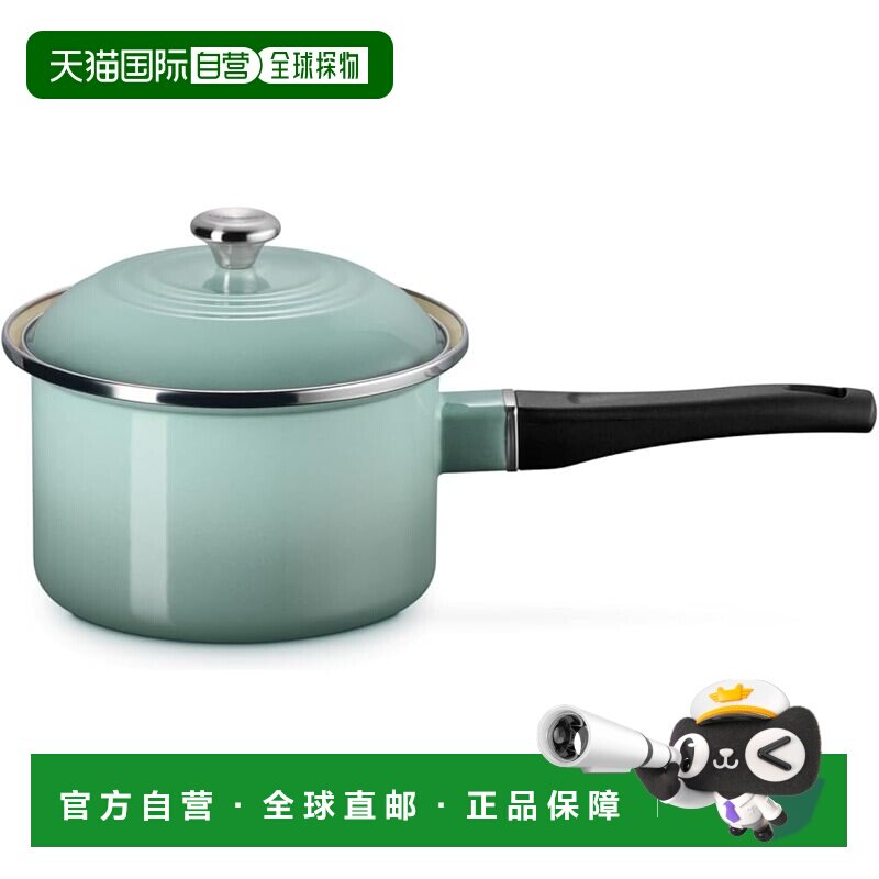 【日本直邮】酷彩 EOS搪瓷奶锅 16cm 海盐色平底锅