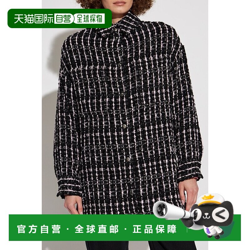 1h可退 香港直邮IRO 女士西服 WP100PILASBLACKPINK AW2024 黑色