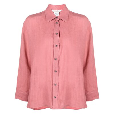 MaxMara 麦斯玛拉 女士 S 红色衬衫 2391110932600CANARD001