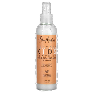 香港直发SheaMoisture,儿童，乳木果油免洗护理露，适合浓密卷发8