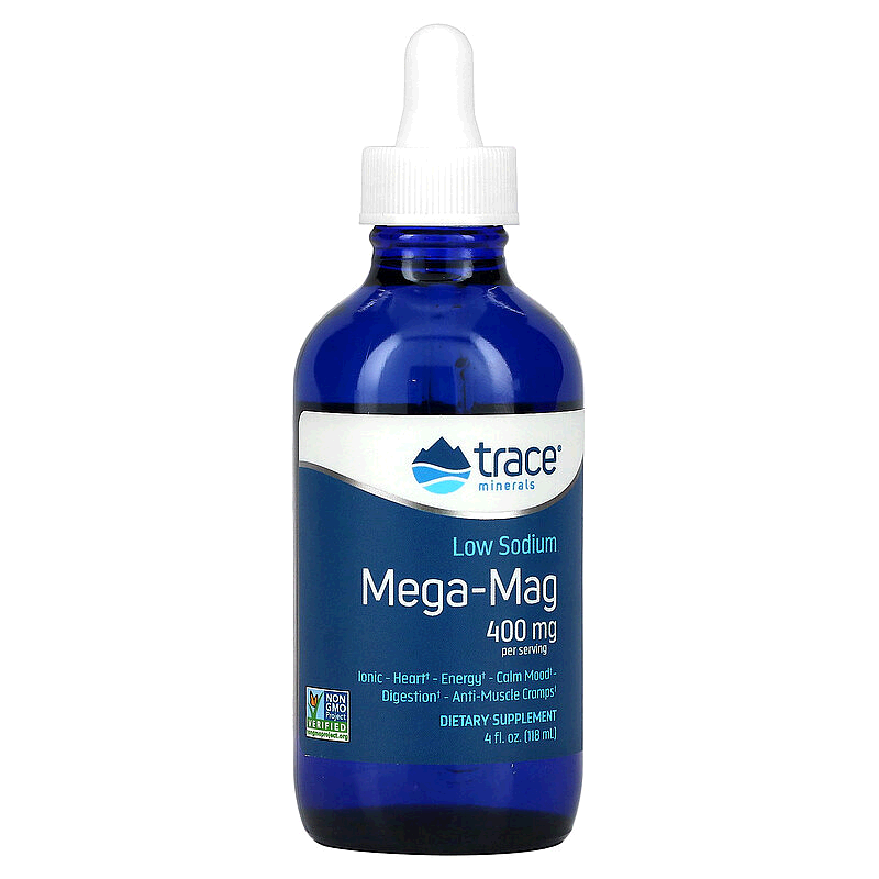 香港直发trace minerals萃司低钠补充剂保护心脏呵护健康118ml
