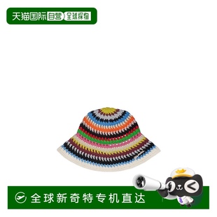 香港直邮GANNI A7189999 1h可退 女士帽子 多色钩针 AW2025 花色