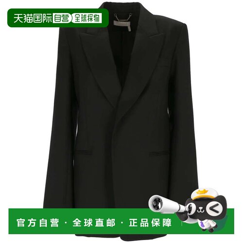 香港直邮CHLOÉ 女士西服 C23UVE03063001 SS2025 黑支付后1h可退