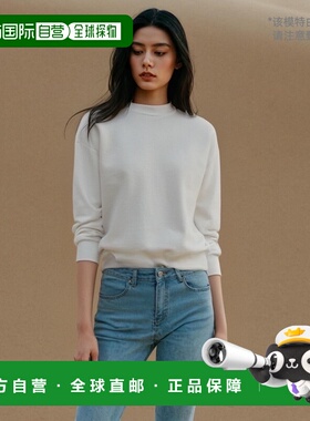 日本直邮Kenzo 长 T 恤徽标印花 T 白色 Multi 儿童 KENZO 10P