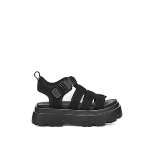 香港直邮UGG 女士凉鞋 1152698BLK SS2025 黑色 Cora leather san