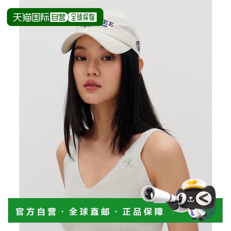 韩国直邮RE RHEE 女士帽子RP2HAP202-0-SK LOGO EMBROIDERED BASEB